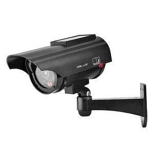 Cámara De Seguridad Simulada Con Panel Solar  - Ps