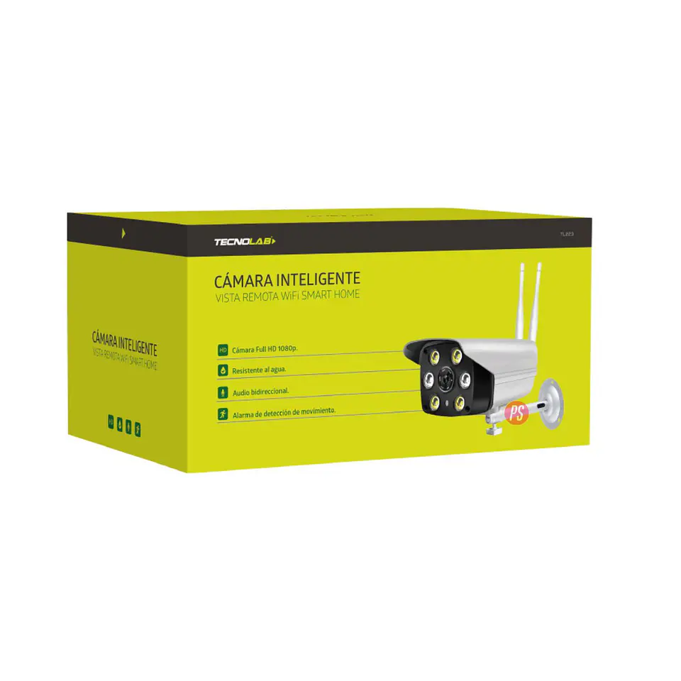 Cámara De Seguridad Wifi Doble Antena - Ps 4