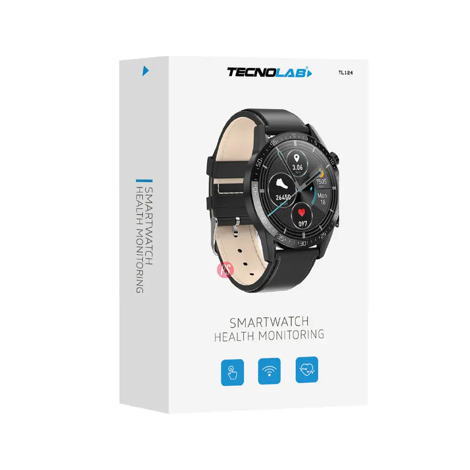 Reloj Smartwatch Diseño Formal Con Monitoreo De Salud - Ps 3