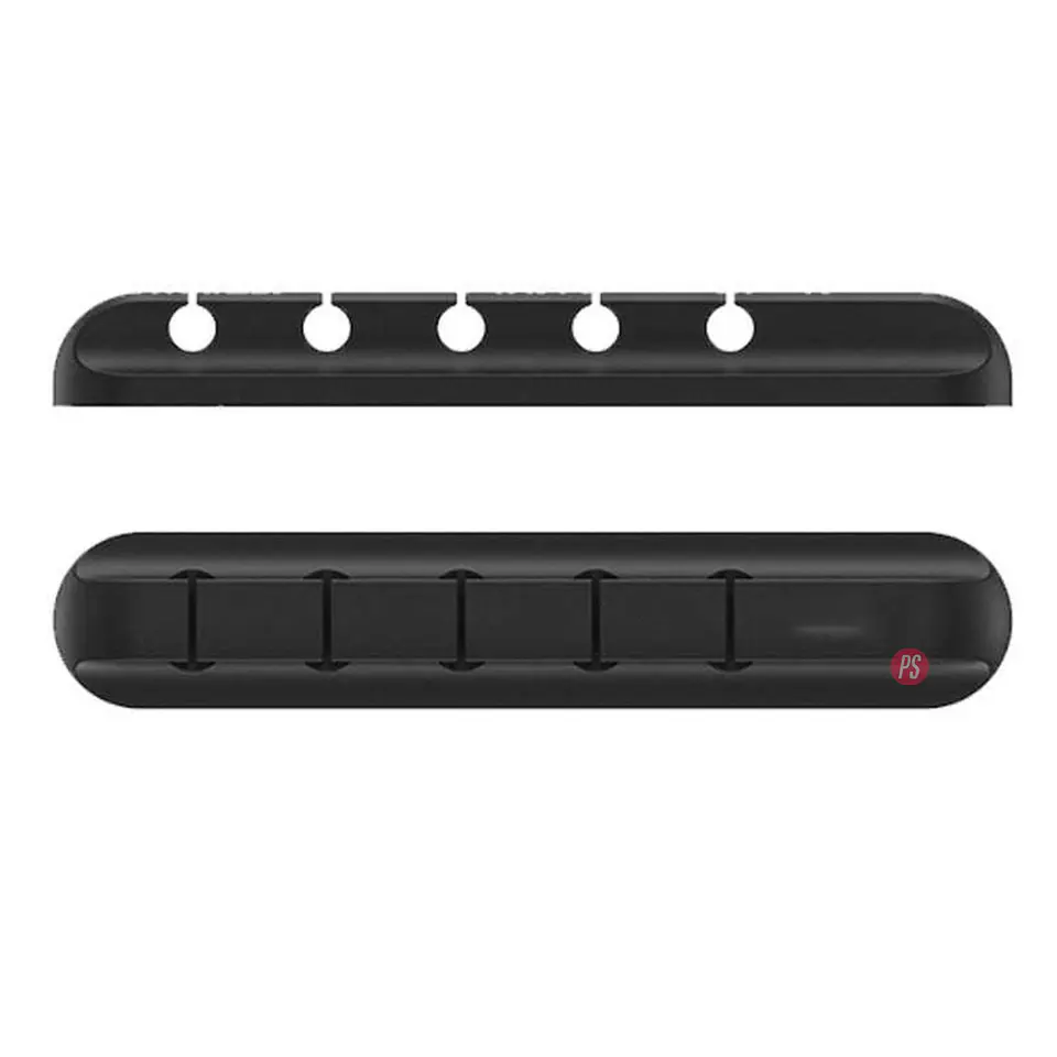 Organizador De Cables Con 5 Ranuras Para Escritorio Pc - Ps 1