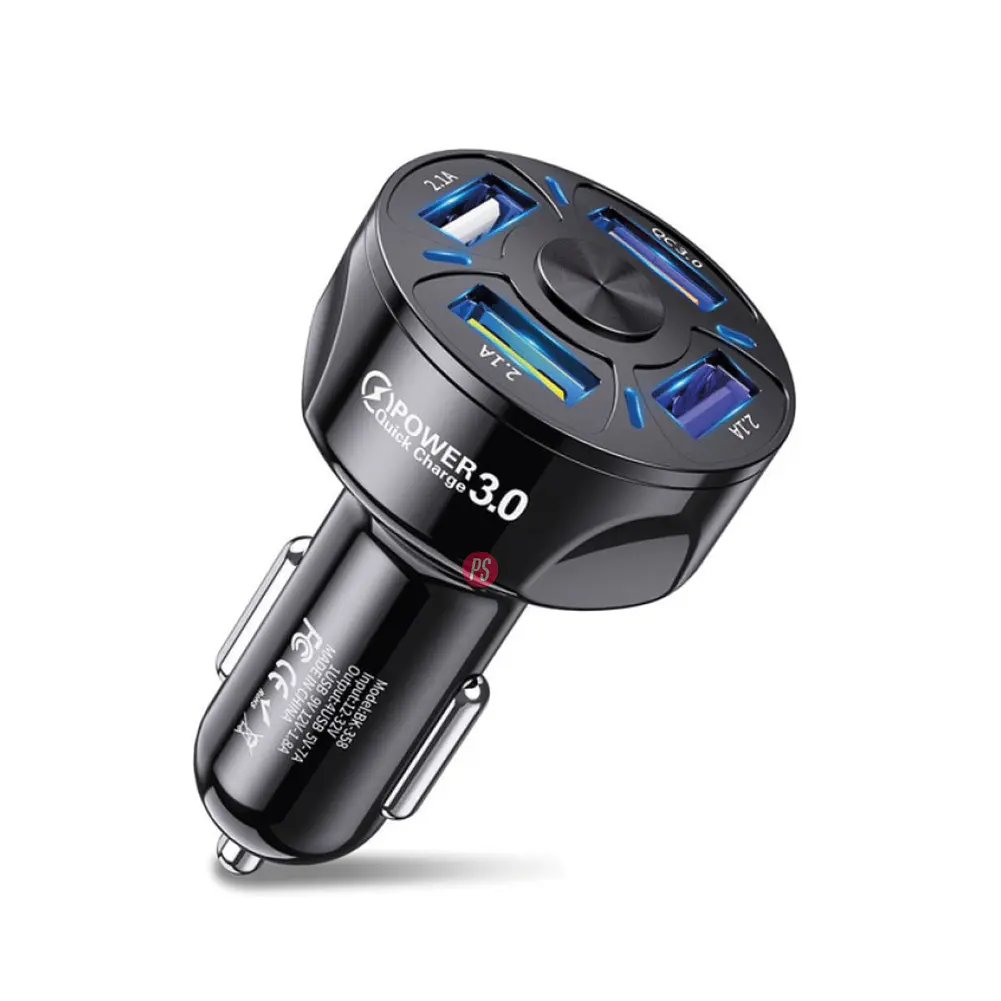 Cargador Para Auto 18w Ultra Rápido - Ps 1