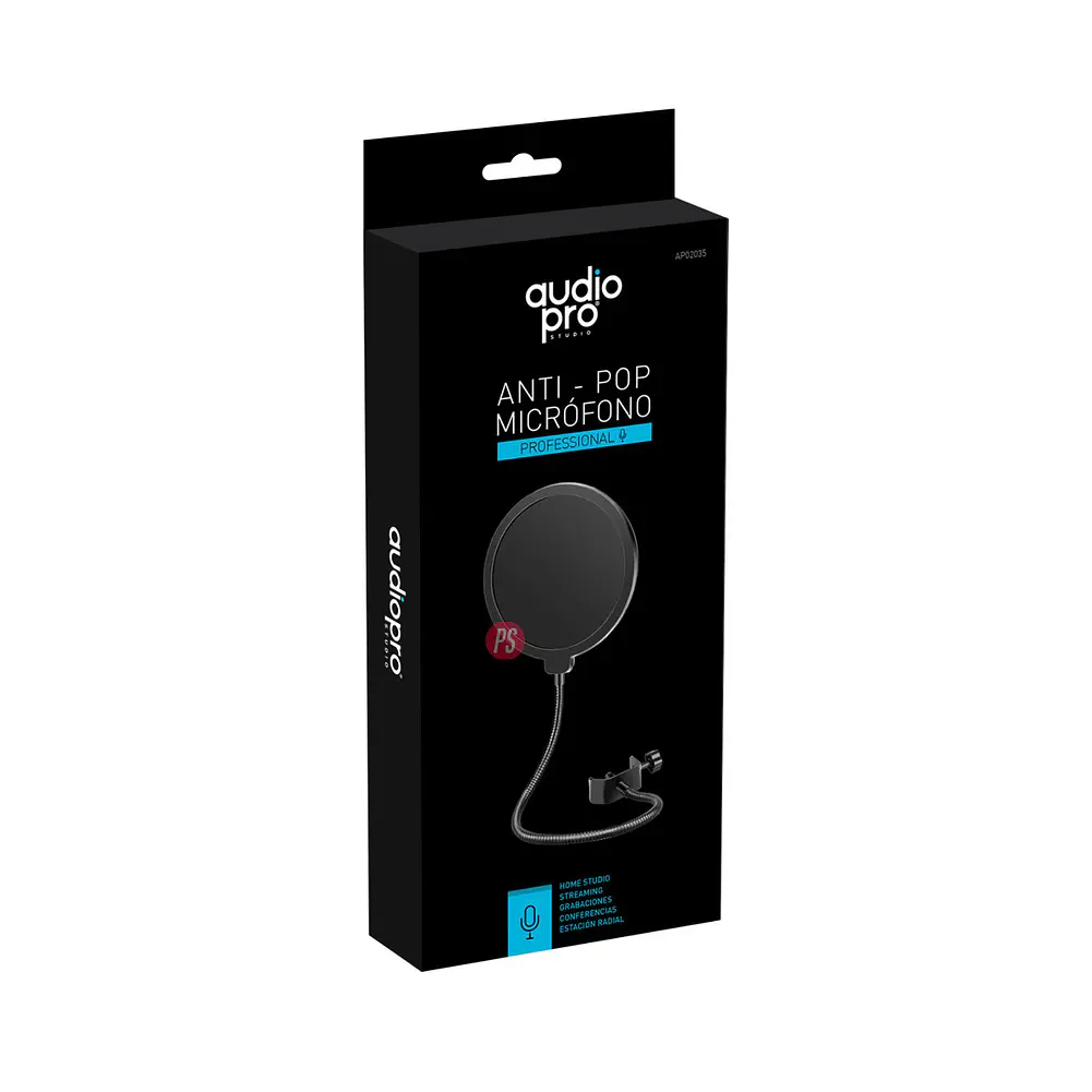 Filtro Anti-pop Para Micrófono Giratorio 360 Grados - Ps 5