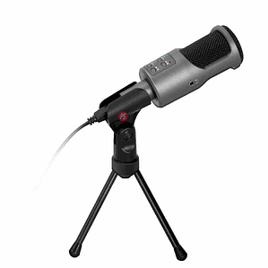 Micrófono Condensador Usb Con Trípode Para Home Studio - Ps