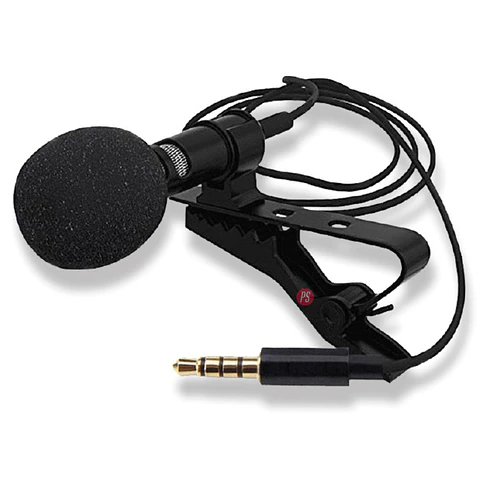 Micrófono De Solapa Streaming Conector Trs 3.5mm - Ps
