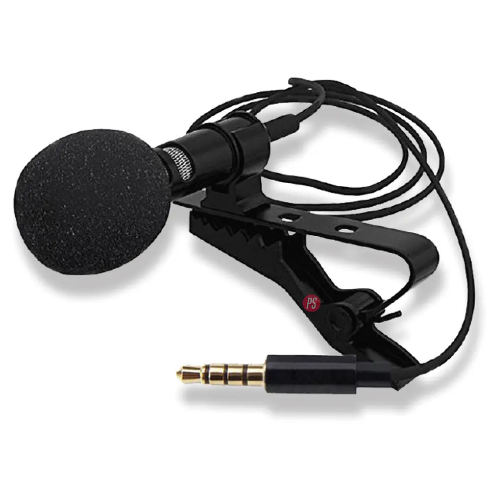 Micrófono De Solapa Streaming Conector Trs 3.5mm - Ps 1