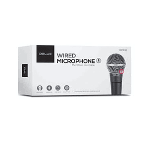 Micrófono Metálico Con Cable Conector Xlr - Ps