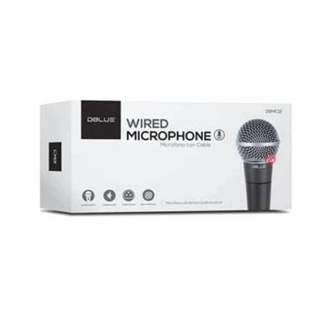 Micrófono Metálico Con Cable Conector Xlr - Ps