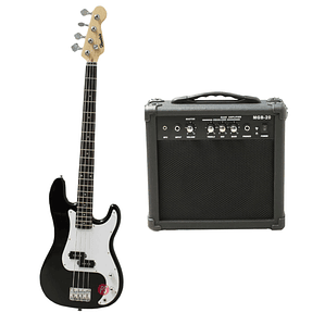 Kit Bajo Eléctrico 38 Pulgadas + Amplificador 20W - PS