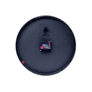 Reloj De Pared Blanco 25cm Números Negros Moderno - PS