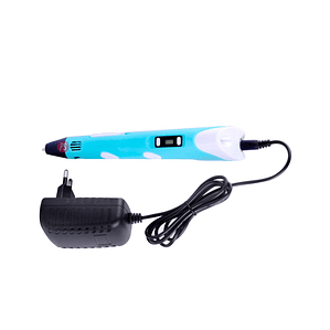 Lápiz Impresora 3D Azul + Filamentos Incluidos - PS