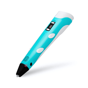 Lápiz Impresora 3D Azul + Filamentos Incluidos - PS