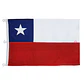 Bandera Chilena 120x180cm Con Estrella Bordada - PS - Miniatura 1