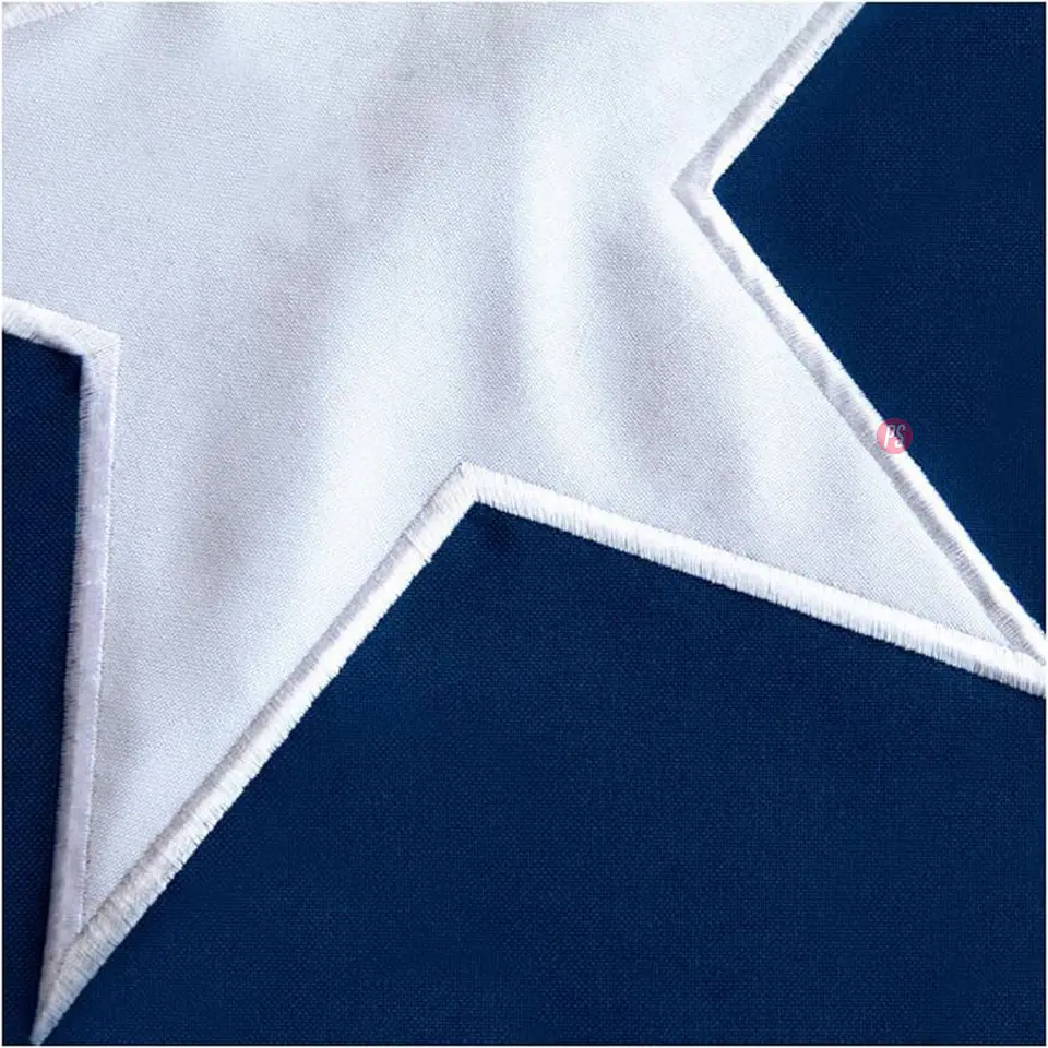 Bandera Chilena 120x180cm Con Estrella Bordada - PS 3