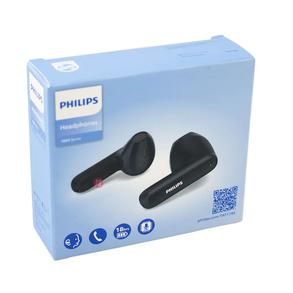 Audífonos Philips Serie 1000 Bluetooth Micrófono Azul - PS 4