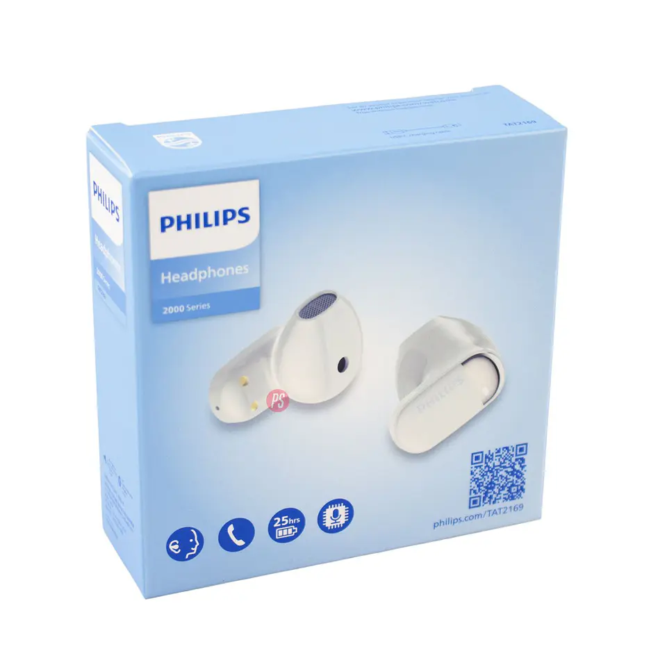Audífonos Philips Serie 2000 Bluetooth Micrófono Blanco - PS 4