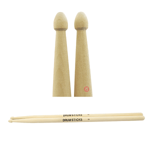 Baquetas 5A Madera Para Batería Resistentes Y Cómodas - PS