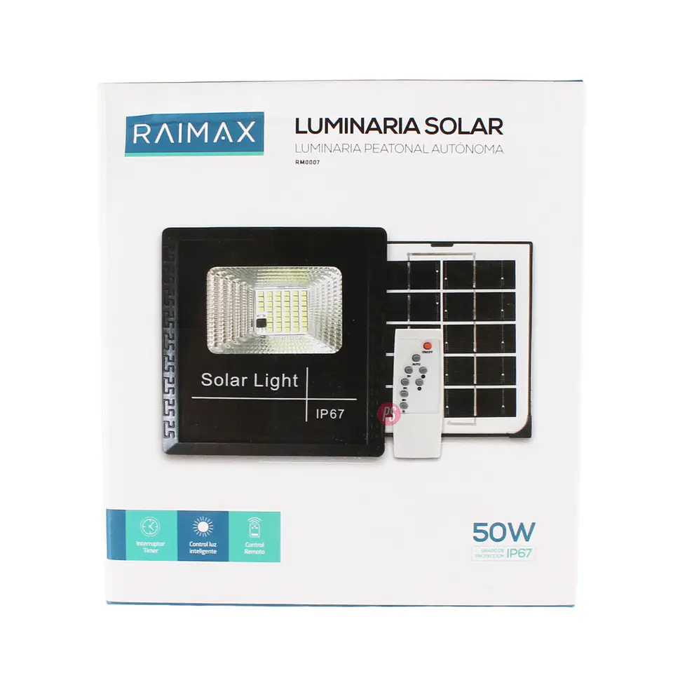 Reflector Solar RAIMAX 50W LED IP67 Sensor Y Control - PS 5