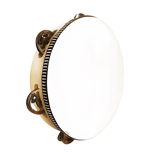 Pandero Tambourine 10 Pulgadas Con 6 Sonajas - Ps