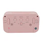 Reloj Digital LCD Rosado Con Alarma Y Termómetro - PS - Miniatura 2