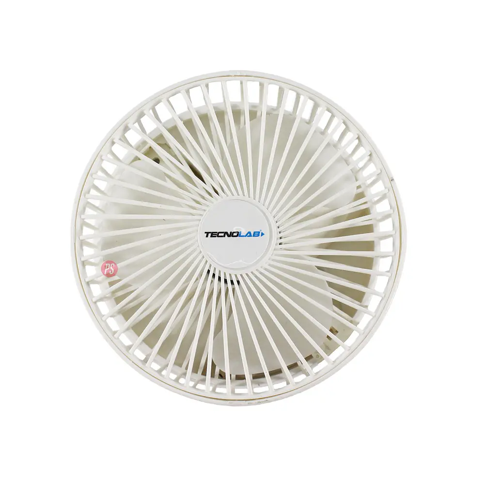 Mini Ventilador USB Blanco Con Pedestal Y Soporte - PS 2