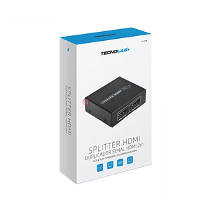 Splitter HDMI 1x2 Full HD 1080p Duplicador Activo - PS