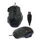 Gaming Mouse 1600 DPI USB con LED Azul Ergonómico - PS - Miniatura 3