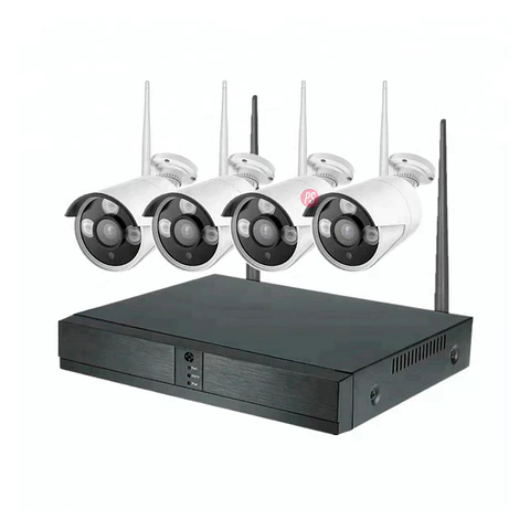 Kit Cámaras Seguridad WiFi Inalámbricas Hogar/Oficina - PS