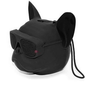 Parlante Bulldog Francés Bluetooth 10W Negro - PS
