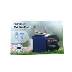 Radio Portátil Solar AM/FM/SW LED 5W Colores - PS