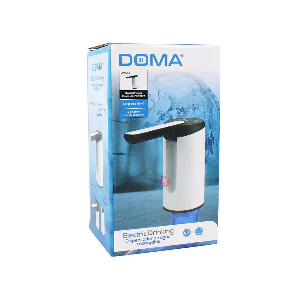 Dispensador Agua USB-C Recargable Plegable Portable - PS 4