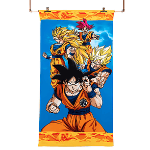 Toalla de Playa Dragon Ball Team 70x140cm con Bolso - PS