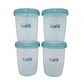 Set 4 Vasos PP Kido 180ml Reutilizables Porta Snack - PS - Miniatura 2