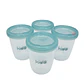 Set 4 Vasos PP Kido 180ml Reutilizables Porta Snack - PS - Miniatura 1