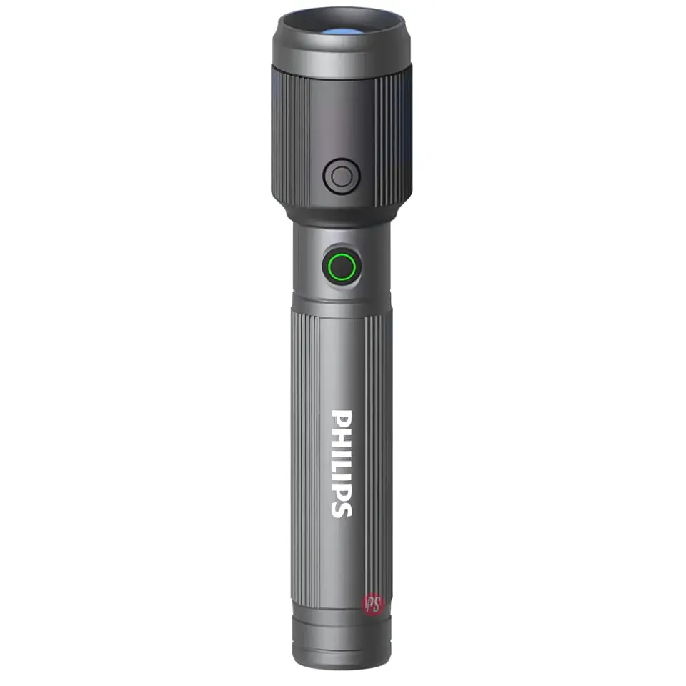 Linterna Philips 650 lúmenes Recargable USB-C – PS 1