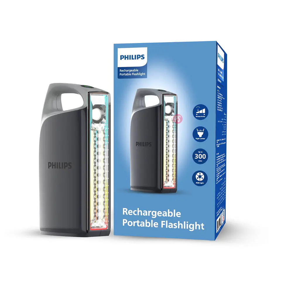 Linterna Philips LED RGB 1000 lúmenes portátil - PS 3