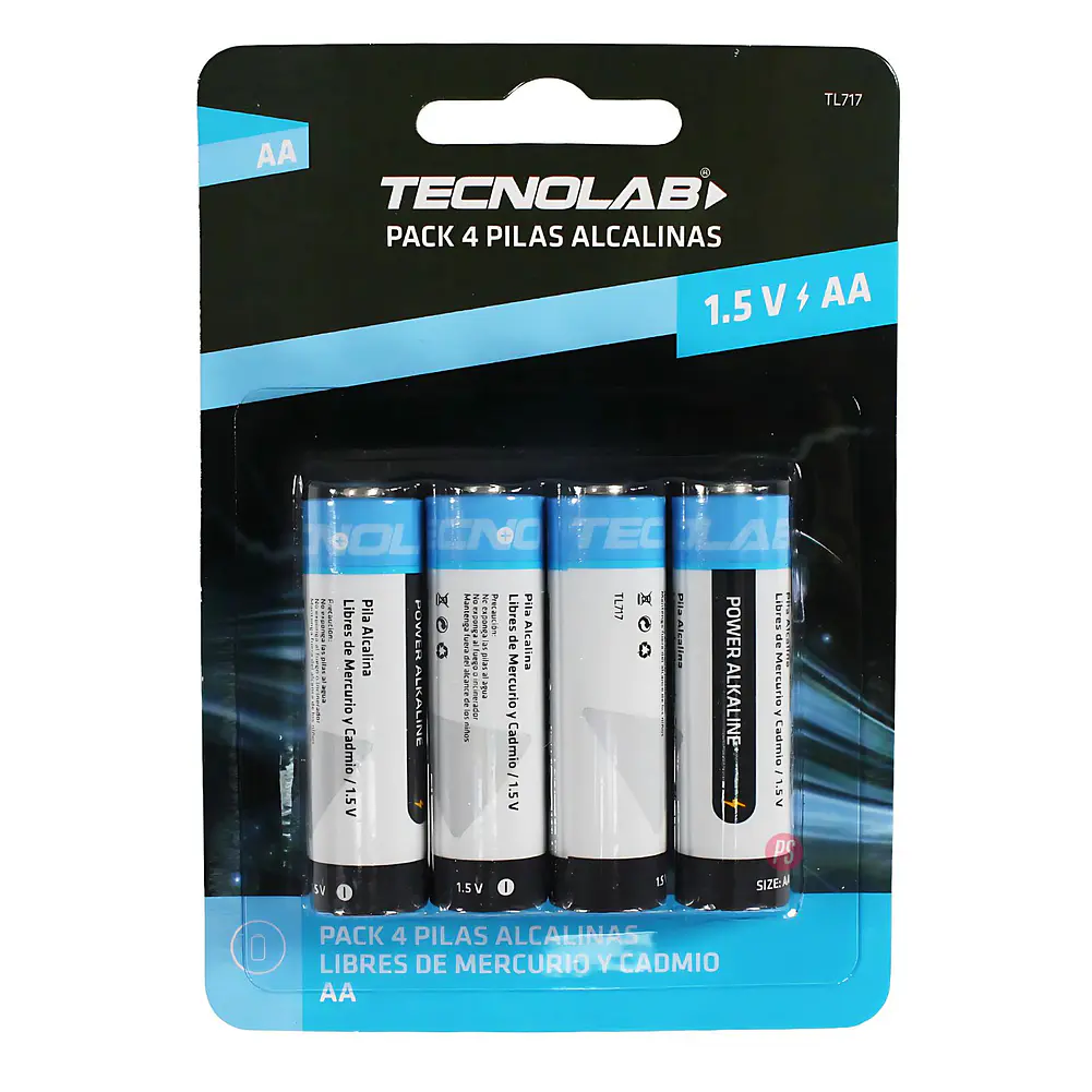 Pack 4 Pilas AA Alcalinas 2950mAh - PS 1