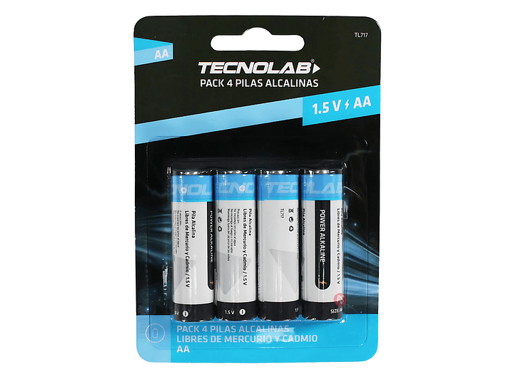 Pack 4 Pilas AA Alcalinas 2950mAh - PS 1