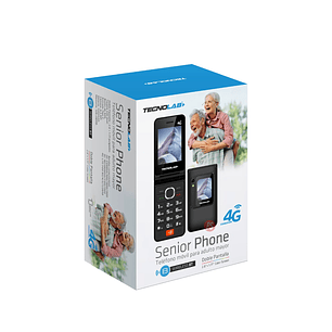 Teléfono Senior 4G SOS Doble Pantalla Conchita Colores - PS