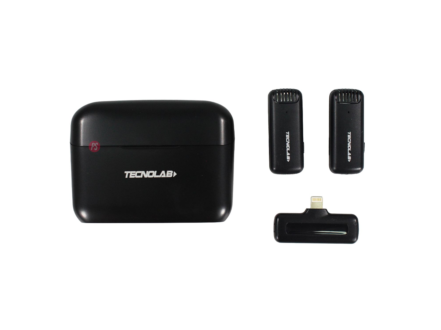 Kit Micrófonos Duales Lavalier Inalámbricos 25mts HD - PS 1