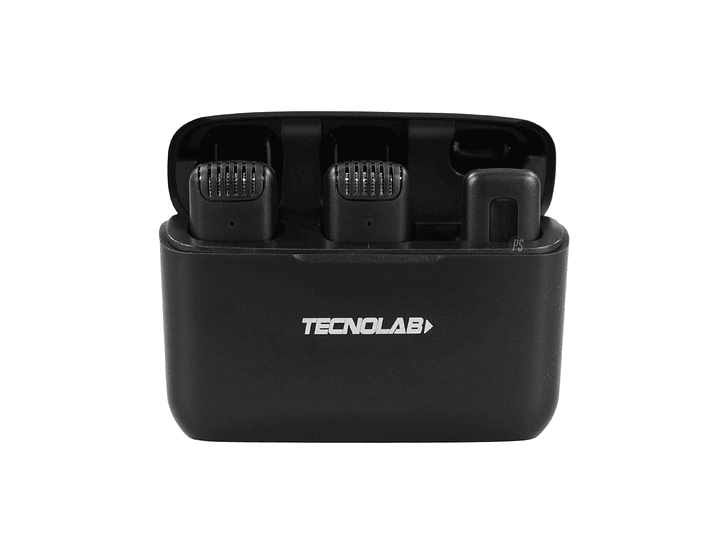 Micrófonos Lavalier Dual Inalámbricos Tipo C HD 25mts - PS 3