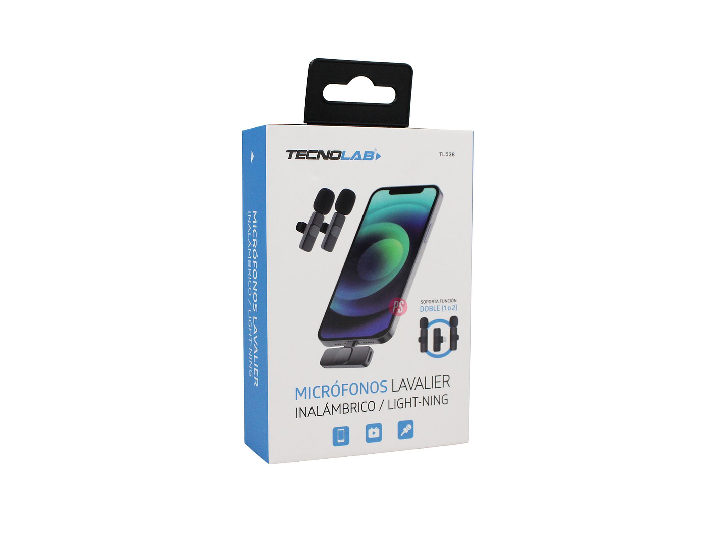 Micrófonos Lavalier Inalámbricos Conector Lightning - PS 4