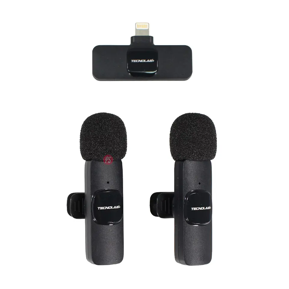 Micrófonos Lavalier Inalámbricos Conector Lightning - PS 1