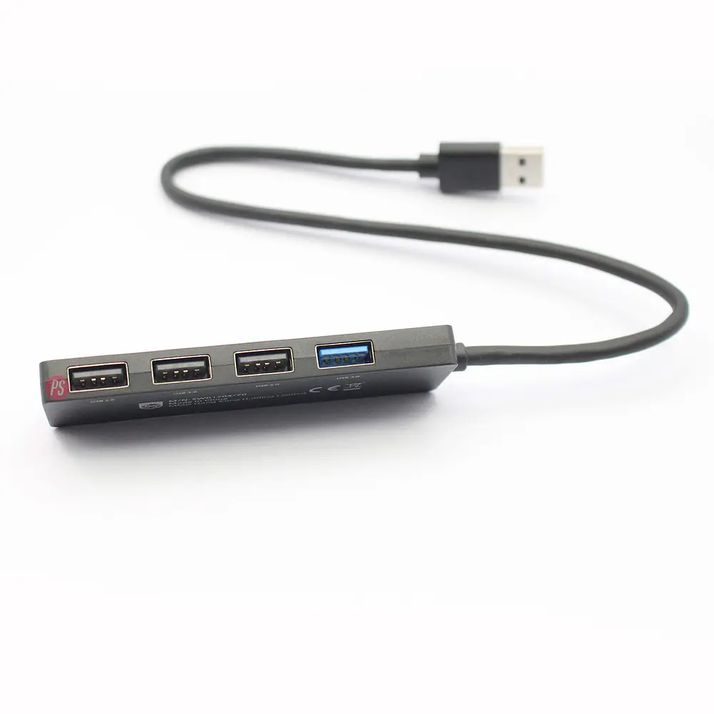 Hub Philips 4 Puertos USB 3.0 Alta Velocidad 5Gbps - PS 2