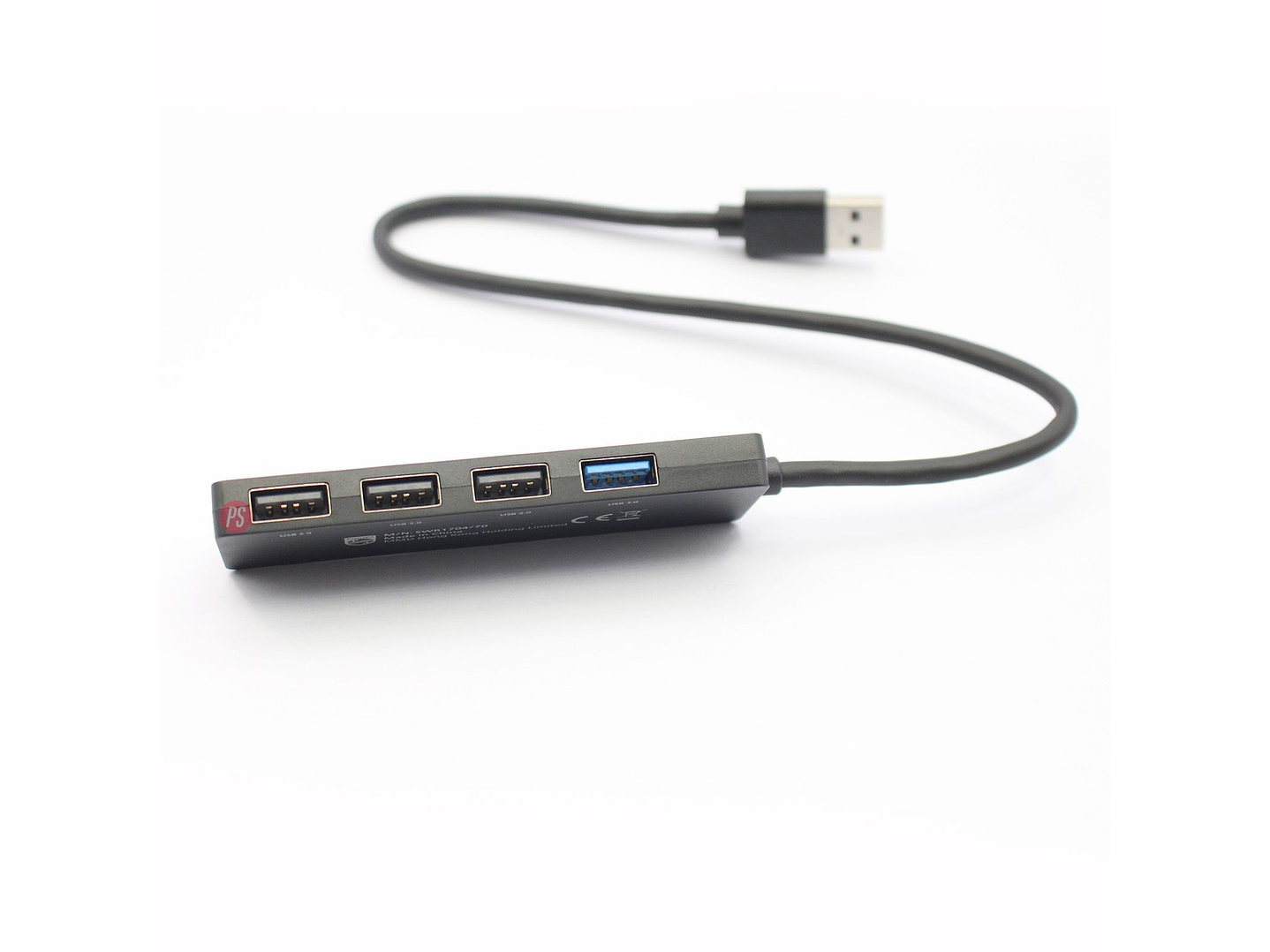 Hub Philips 4 Puertos USB 3.0 Alta Velocidad 5Gbps - PS 2