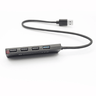 Hub Philips 4 Puertos USB 3.0 Alta Velocidad 5Gbps - PS