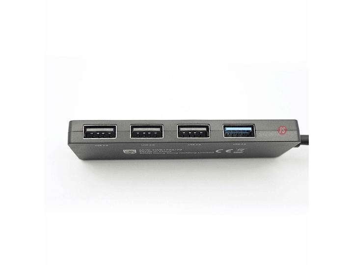 Hub Philips 4 Puertos USB 3.0 Alta Velocidad 5Gbps - PS 3