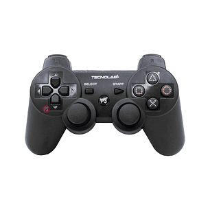 Joystick Compatible Ps3 Con Bluetooth Y Vibración Negro - Ps