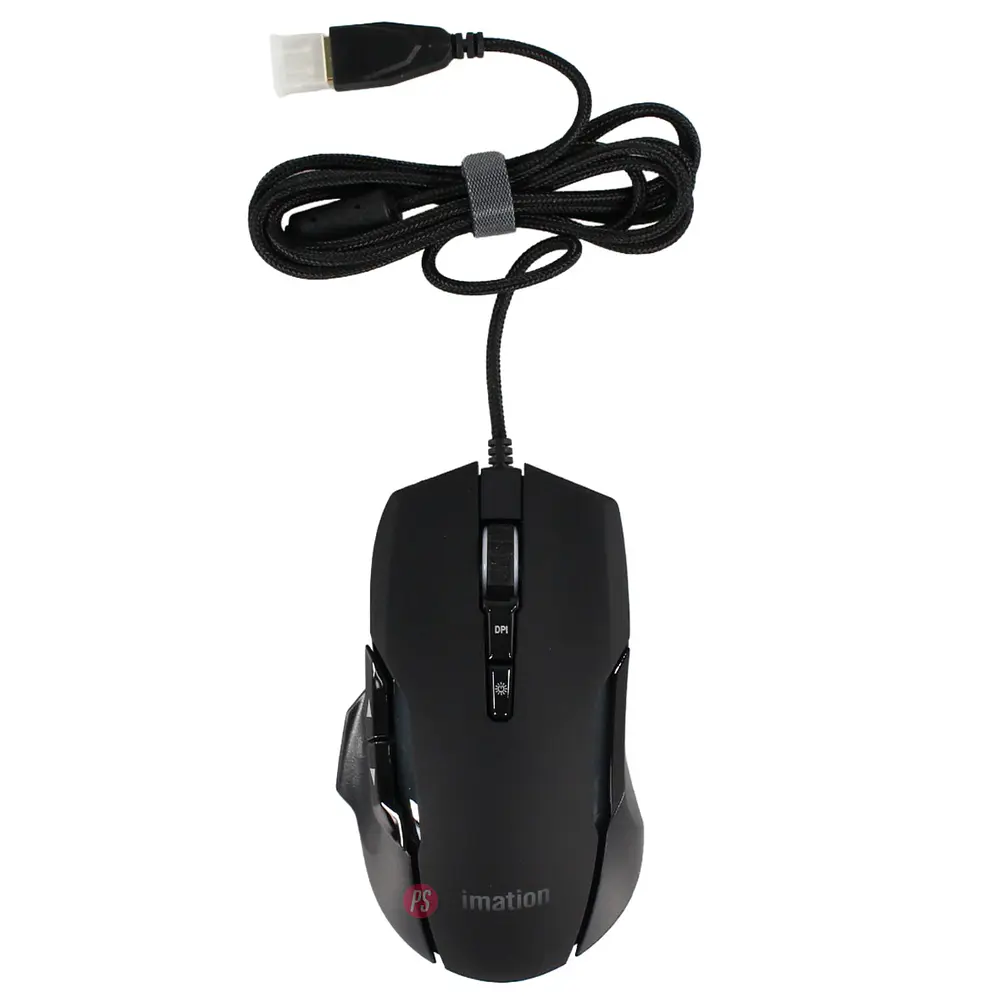 Mouse Gamer Imation IMGT300 RGB 7200 DPI - PS 1