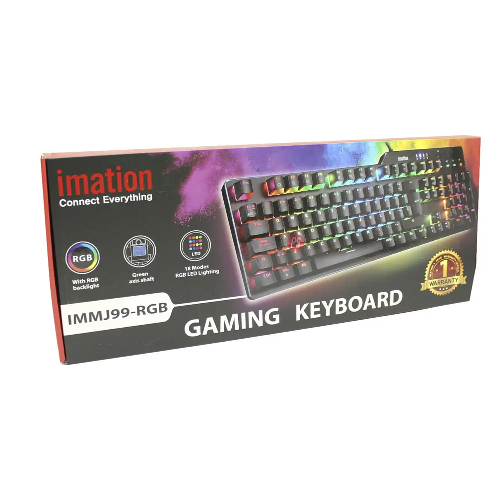 Teclado Mecánico Imation IMJ99 RGB 18 Modos - PS 3