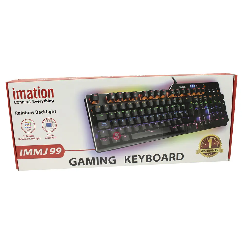 Teclado Mecánico Imation IMJ99 Rainbow LED - PS 4